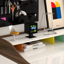 Newgate Monolith LCD Alarm Clock